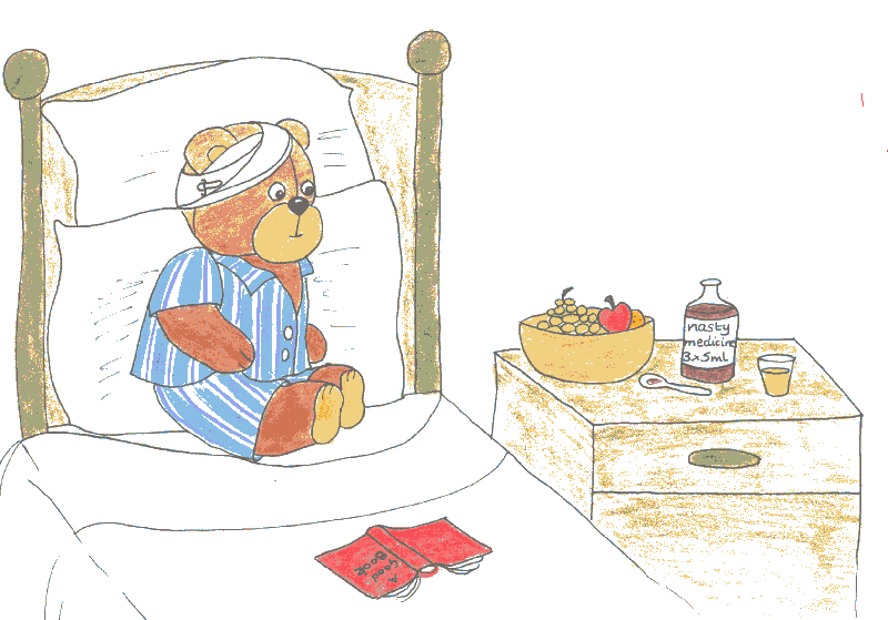 Ted in Bed
